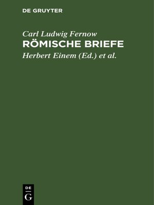 cover image of Römische Briefe